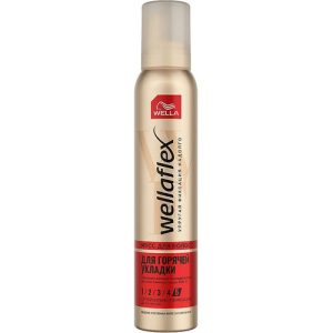 Wella Wellaflex Мусс для горячей укладки суперсильная фиксация
