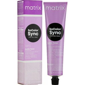 Matrix SoColor Sync Pre-Bonded Acidic Toner Translucent Безаммиачный тонер на кислотной основе для волос
