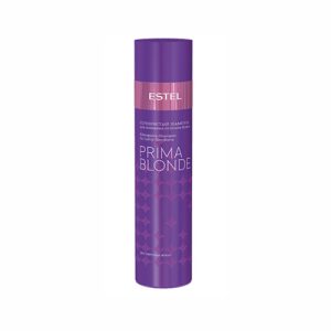 Серебристый шампунь для холодных оттенков блонд Estel Otium Prima Blonde Shampoo. 250 мл.