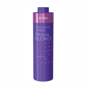 Серебристый шампунь для холодных оттенков блонд Estel Otium Prima Blonde Shampoo. 1000 мл.