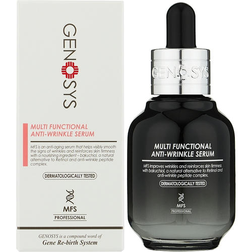 Genosys Anti-Wrinkle Serum, Омолаживающая антивозрастная сыворотка, 30ml