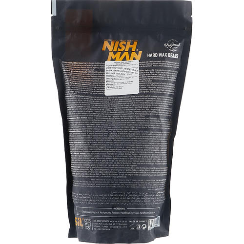 Nishman Hard Wax Beans Natural, Воск для депиляции, 500g — изображение 2