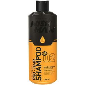 Nishman Pro-Hair Shampoo 02 Keratin Complex, Шампунь для волос
