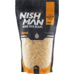 Nishman Hard Wax Beans Natural, Воск для депиляции, 500g