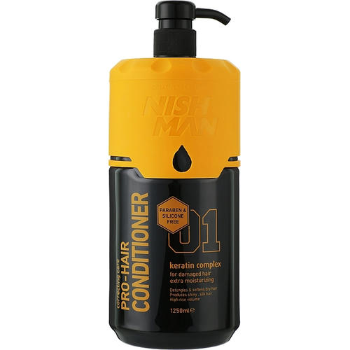 Nishman Pro-Hair Conditioner 01 Keratin Complex, Кондиционер для волос, 1250ml