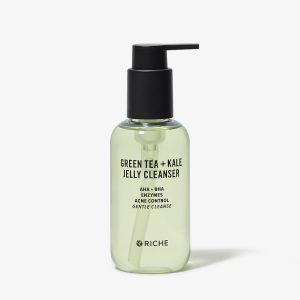 Энзимный гель для умывания лица Зелёный чай + Кале