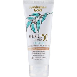 Australian Gold Botanical Sunscreen Tinted Face BB Cream SPF 50, ВВ-крем SPF 50