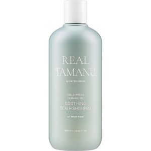Rated Green Real Tamanu Cold Pressed Tamanu Oil Soothing Scalp Shampoo, Успокаивающий шампунь с маслом таману