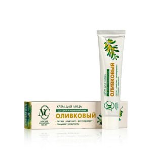 Питательный крем Невская Косметика для лица " Оливковый " для сухой и нормальной кожи 40г