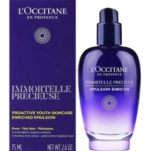 Ультраобогащенная эмульсия для лица высокой концентрации "Драгоценный бессмертник" - L'Occitane Immortelle Pr_cieuse Emulsion Enrichie