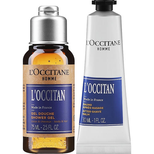Набор (sh/gel/75ml + ash/balm/30ml) - L'Occitane Pour Homme — изображение 2