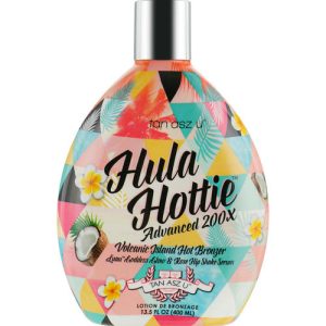 Крем для загара в солярии с тинглами и темными бронзантами, с подтягивающим эффектом - Tan Asz U Hula Hottie Hot 200X