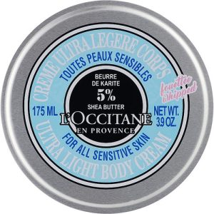 Ультрапитательный крем для тела "Карите" - L'Occitane Shea Butter Ultra Light Body Cream