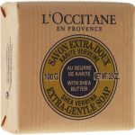 Мыло "Карите-молоко" - L'Occitane Shea Butter-Verbena Extra-Gentle Soap