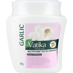 Маска для волос с экстрактом чеснока, Dabur Vatika Naturals Multivitamin Garlic Hair Mask