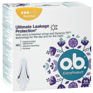 O.b. ExtraProtect Normal, Тампоны, 56шт.