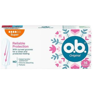 o.b., Тампоны Super, 16 шт