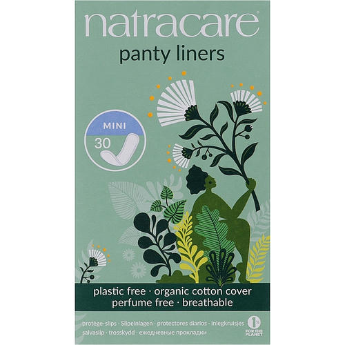 Natracare Panty Liners Mini Breathable, Ежедневные прокладки, 30 шт.