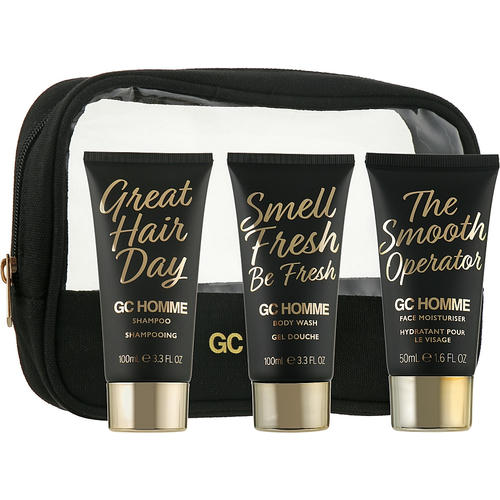Набор, Grace Cole GC Homme Energise (cr/50ml + sh/gel/100ml + shm/50ml + bag/1pc) — изображение 2