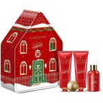 Набор, Grace Cole The Luxury Bathing Wild Fig & Granberry Set (sh/gel/50ml + b/cr/50ml + h/cr/50ml + bath/bomb/25g)