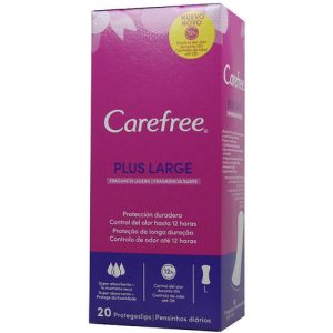 Carefree Plus Large, Гигиенические ежедневные прокладки, 20 шт