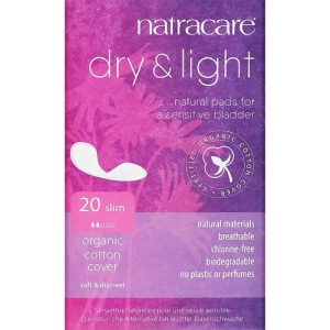 Natracare Inco Pads Dry & Light, Урологические прокладки, 20 шт.