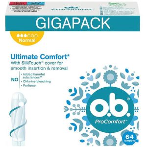 o.b. Pro Comfort, Тампоны Normal, 64 шт