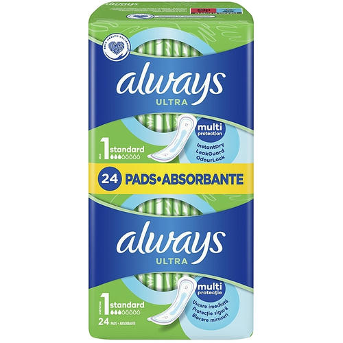 Always Ultra Standard, Гигиенические прокладки, 24 шт.