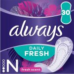 Always Daily Fresh Normal, Ежедневные прокладки "Свежий аромат", 30 шт.