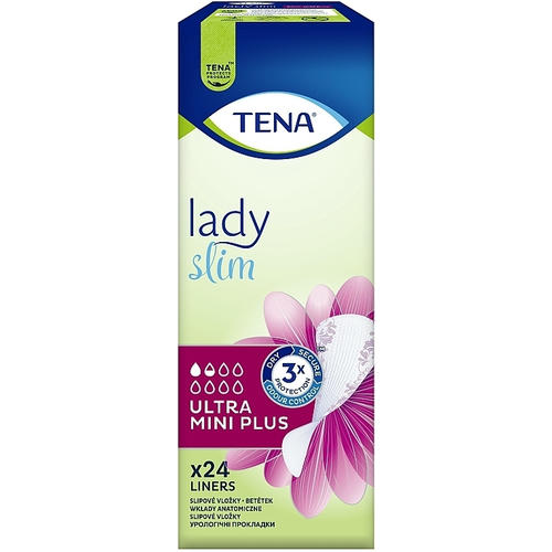 TENA, Урологические прокладки TENA Lady Slim Ultra Mini Plus, 24 шт. — изображение 2