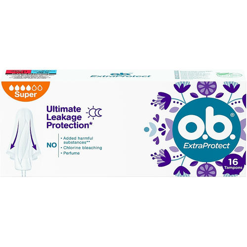 O.b. ExtraProtect Super, Тампоны, 16шт.