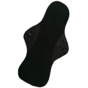 Soft Moon Ultra Comfort Night, Многоразовая ежедневная прокладка с хлопком, черная