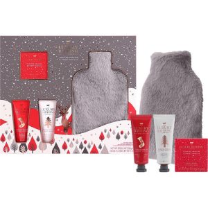 Набор, Grace Cole The Luxury Bathing Toasted Praline & Sweet Vanilla Set (b/cr/50ml + h/cr/50ml + bath/caviar/80g + acss/1pc)