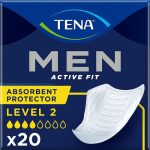 Tena Men Active Fit Level 2, Урологические прокладки для мужчин, 20 шт.
