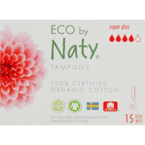 Naty, Тампоны "Super Plus", 15 шт