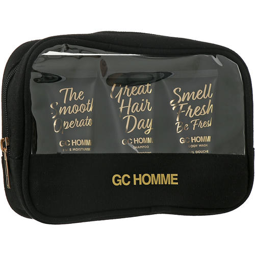 Набор, Grace Cole GC Homme Energise (cr/50ml + sh/gel/100ml + shm/50ml + bag/1pc)