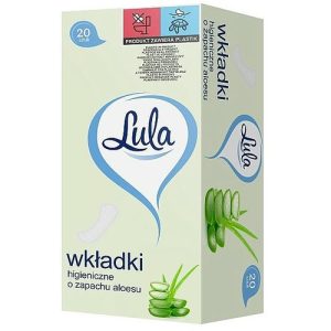 Lula, Ежедневные прокладки с ароматом алоэ, 20 шт