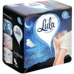 Lula, Гигиенические прокладки ночные, 8 шт.