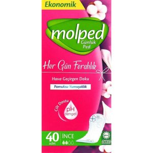 Molped, Ежедневные прокладки Daily No Perfume Eco, 40 шт.