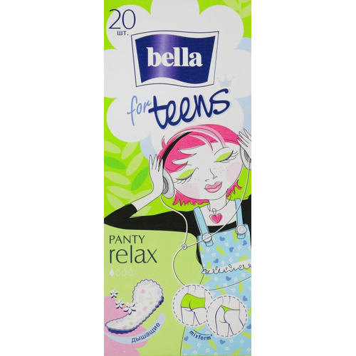 Bella, Прокладки Teens Relax Deo, 20шт