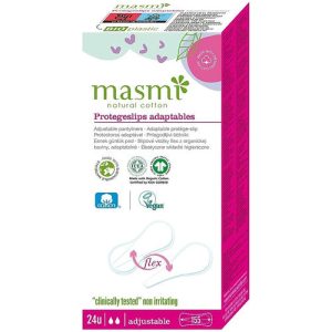 Masmi Natural Cotton Adjustable Flex, Ежедневные гигиенические прокладки