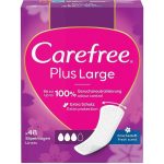 Carefree Plus Large Fresh Scent, Ежедневные гигиенические прокладки, 48шт
