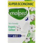 Molped, Гигиенические прокладки Pure & Soft Night Eco, 6 капель, 16 шт.