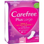 Carefree Plus Large Light Scent, Ежедневные гигиенические прокладки с легким ароматом, 48 шт.