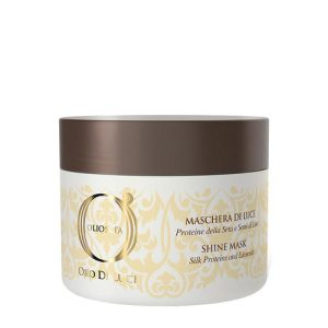 Маска-блеск, протеины шелка и семена льна / Olioseta Oro Di Luce 500 мл