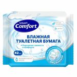 Туалетная бумага влажная Comfort Smart 1 слой 42 шт