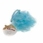 Мочалка банная шар мягкая спонж сетка