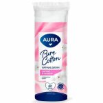 Ватные диски 80 шт Aura