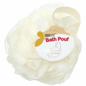 Мочалка банная шар мягкая спонж сетка индивидуальная упаковка в ассортименте