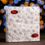 Салфетки бумажные New Line Gold Decor Рождественские звёзды 20 шт 3 слоя 33х33 см